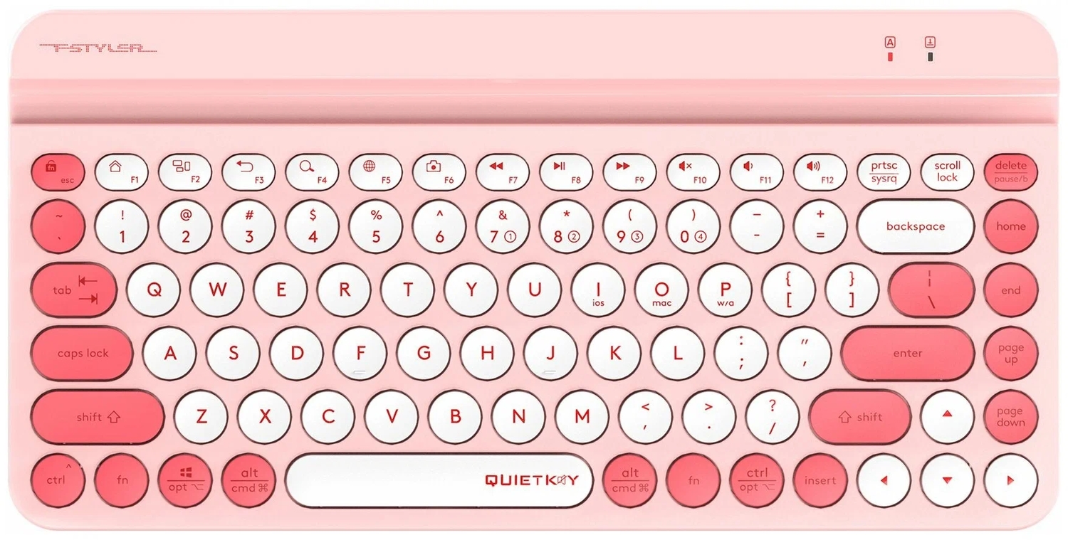 Клавиатура A4Tech Fstyler FBK30 розовый