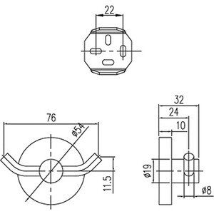 Крючок Villeroy Boch Elements-Tender (TVA15101200061) в Москвe