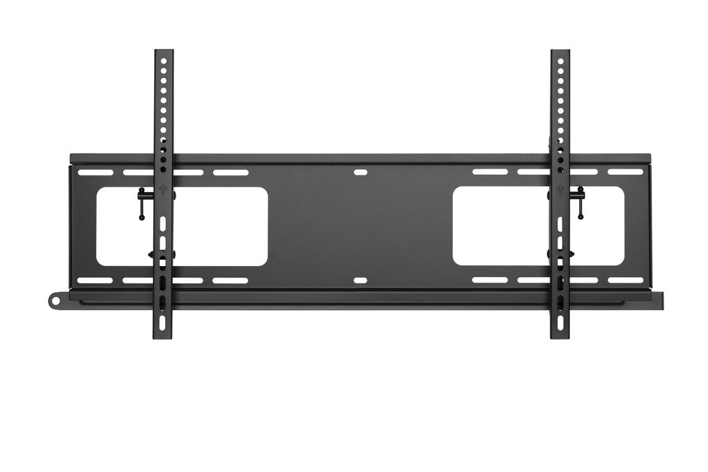 Кронштейн настенный для TV/монитора Exell, 43"-90", VESA 200x75мм-800x400мм, наклонный, до 107 кг, черный (EXi-H1284-AT)
