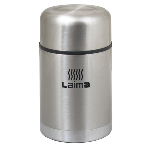 Термос LAIMA, 800 мл, корпус нержавеющая сталь/колба нержавеющая сталь, серебристый (601408)