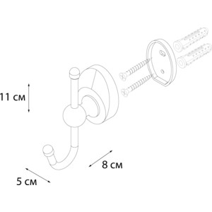 Крючок Fixsen Europa (FX-21805A)