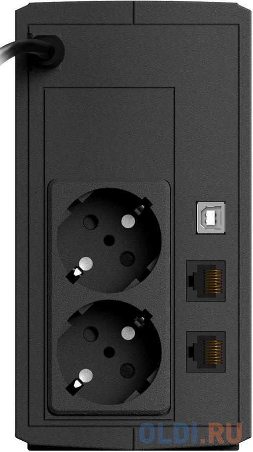 ИБП nJOY UPS 800VA Keen 800 USB (эфективная мощьность 600Вт, батарея 9 Ач, 4  розетки)