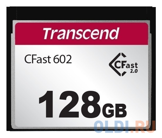 Карта памяти/ Transcend 128GB, CFast 2.0,  SATA3, MLC, WD-15 в Москвe