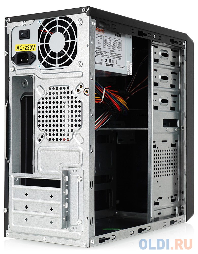 Корпус microATX Super Power Winard 5822 400 Вт чёрный