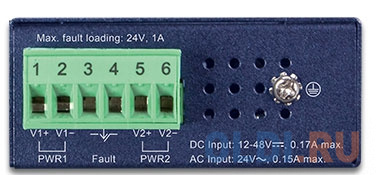 IP30 Compact size 5-Port 10/100TX Fast Ethernet Switch (-40~75 degrees C)