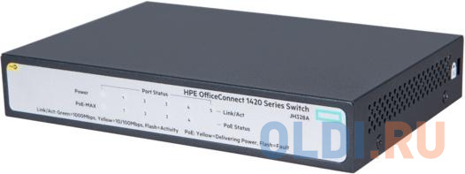 Коммутатор HP JH328A HPE 1420 5G PoE+ (32W) Switch