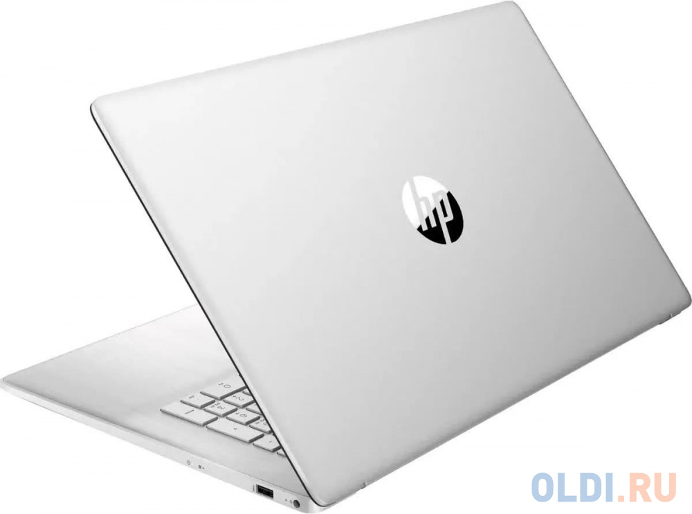 Ноутбук HP 17-cn2158mg Core i5 1235U 16Gb SSD512Gb Intel Iris Xe graphics 17.3" IPS FHD (1920x1080) Free DOS silver WiFi BT Cam (9Q9J9EA)