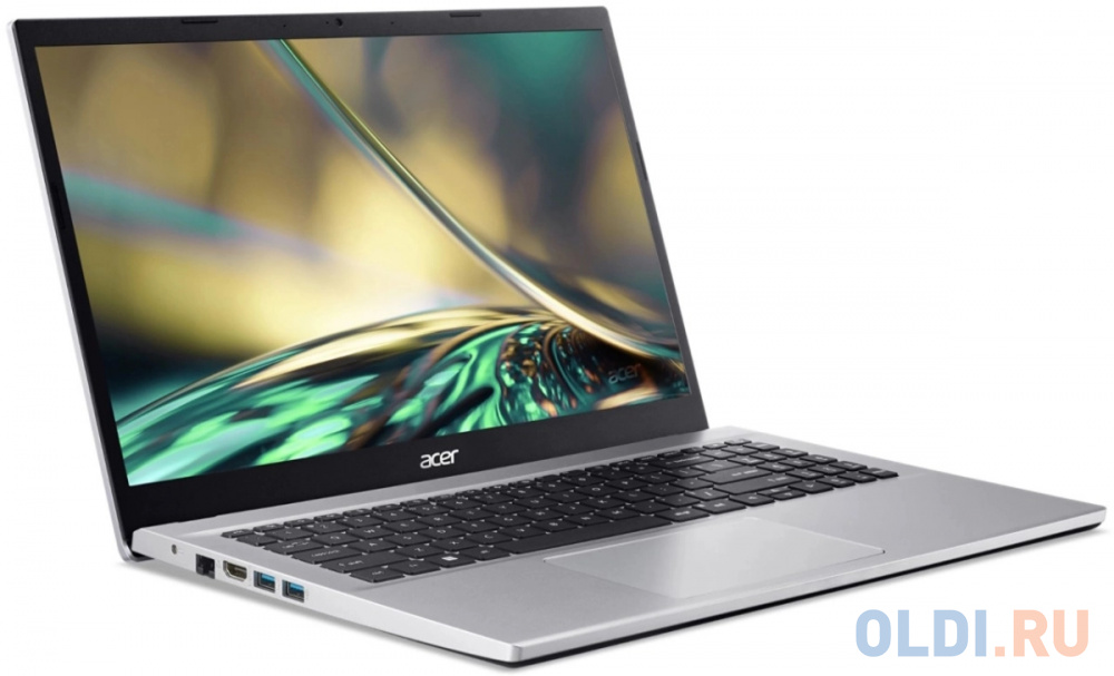 Ноутбук 15.6" FHD ACER Aspire A315-59-39S9 silver (Core i3 1215U/8Gb/256Gb SSD/VGA int/noOS) ((NX.K6TEM.004)) в Москвe