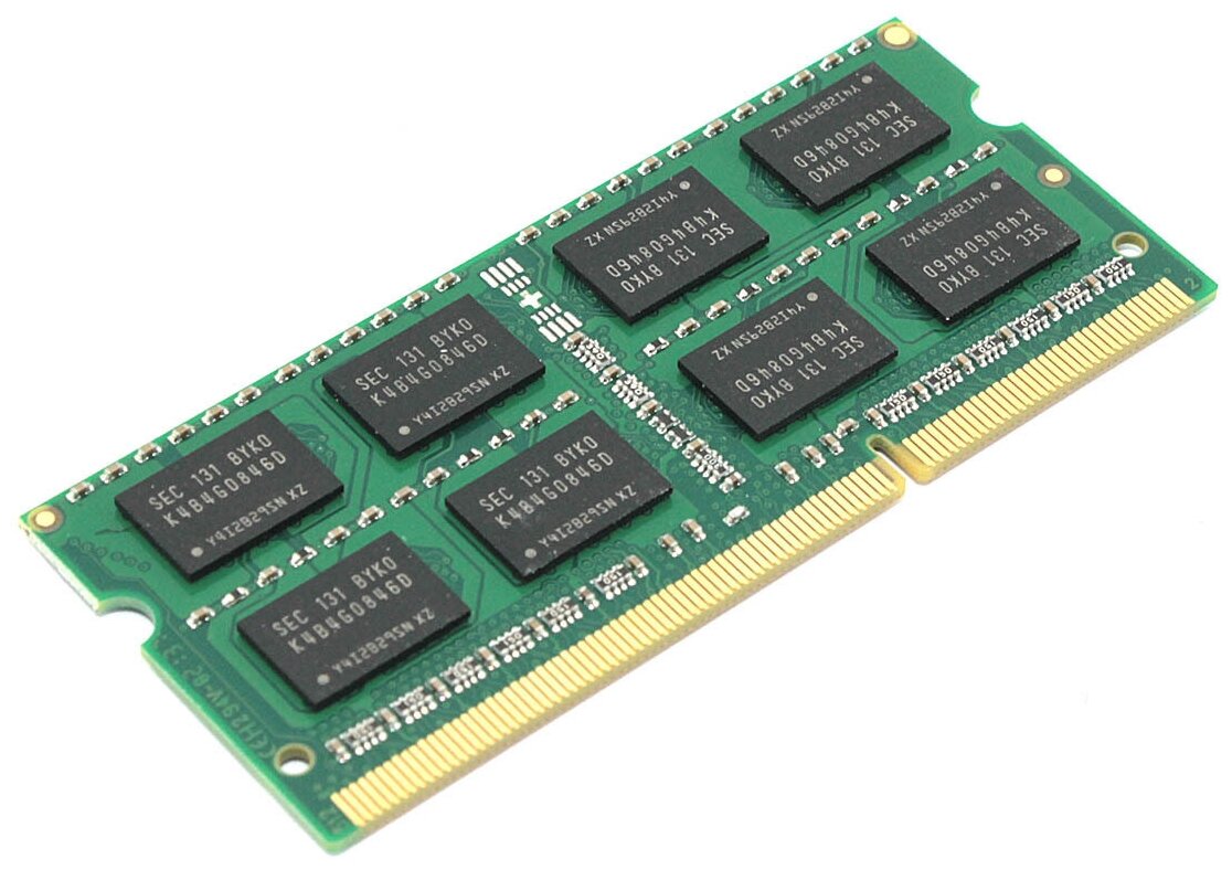 Память DDR3L SODIMM 8Gb, 1333MHz, 1.35 В, Samsung (M471G73QHO-YH9) Retail