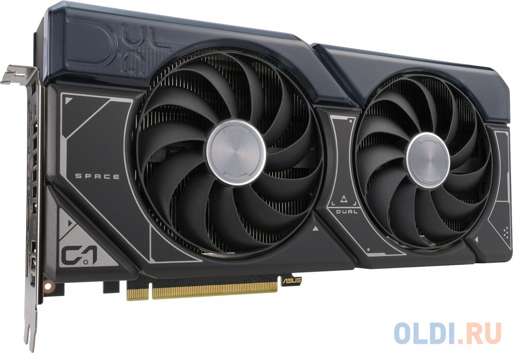 Видеокарта Asus PCI-E 4.0 DUAL-RTX4070S-O12G NVIDIA GeForce RTX 4070 Super 12Gb 192bit GDDR6X 2520/21000 HDMIx1 DPx3 HDCP Ret