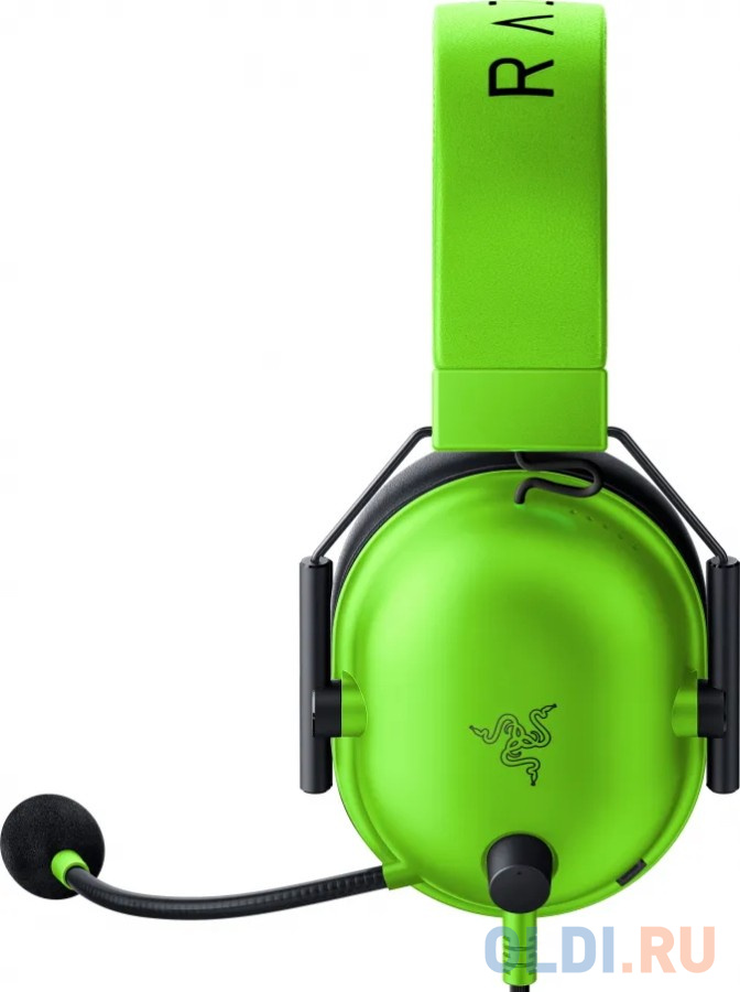 Игровая гарнитура проводная Razer Blackshark V2 X черный зеленый