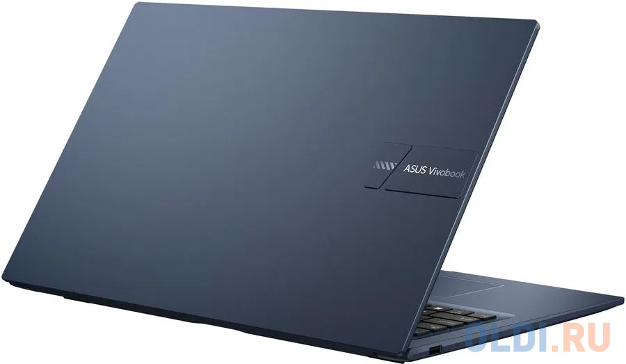 Ноутбук Asus VivoBook 17X X1704ZA-AU342 Core i7 1255U 16Gb SSD512Gb Intel Iris Xe graphics 17.3" IPS FHD (1920x1080) noOS blue WiFi BT Cam (90NB1