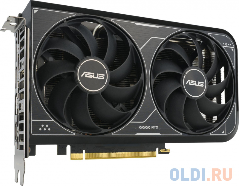 Видеокарта Asus PCI-E 4.0 DUAL-RTX4060-O8G-V2 NVIDIA GeForce RTX 4060 8Gb 128bit GDDR6 2505/17000 HDMIx1 DPx3 HDCP Bulk в Москвe