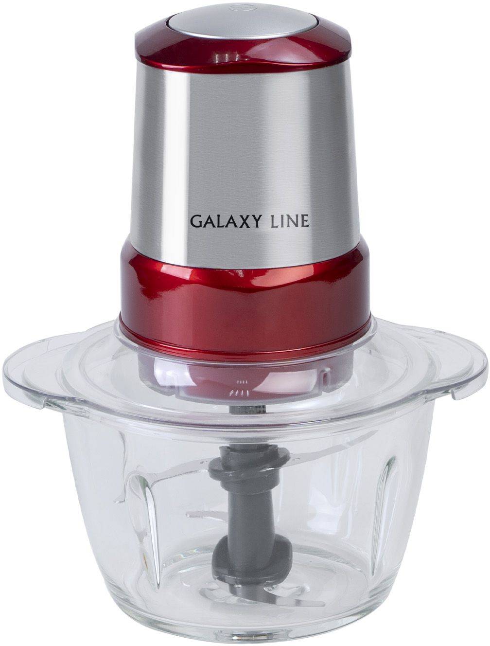 Измельчитель электрический Galaxy Line GL 2354 серебристый/красный (гл2354л)