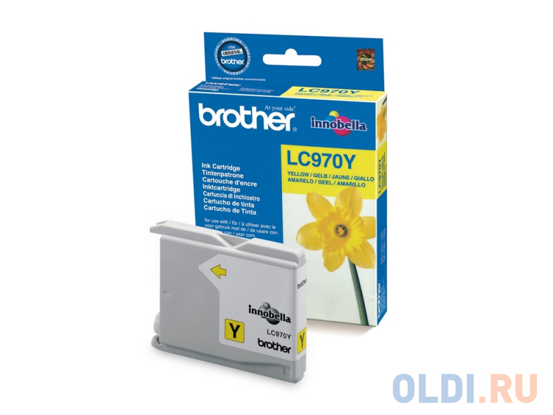 Картридж Brother Bro-LC970Y 300стр Желтый