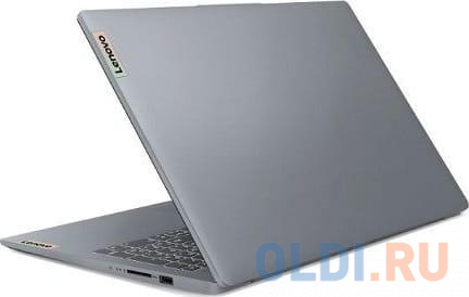 Ноутбук Lenovo IP3 Slim 15IRH8 15.6" FHD IPS, Intel Core i5-13420H, 8Gb, 512Gb SSD, no OS, FP, Backlit, серый (83EM007LP