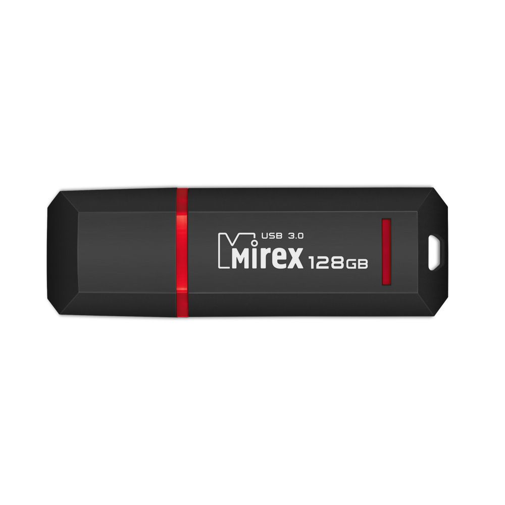 Флешка 128GB Mirex Knight, USB 3.0, Черный (13600-FM3BK128) в Москвe