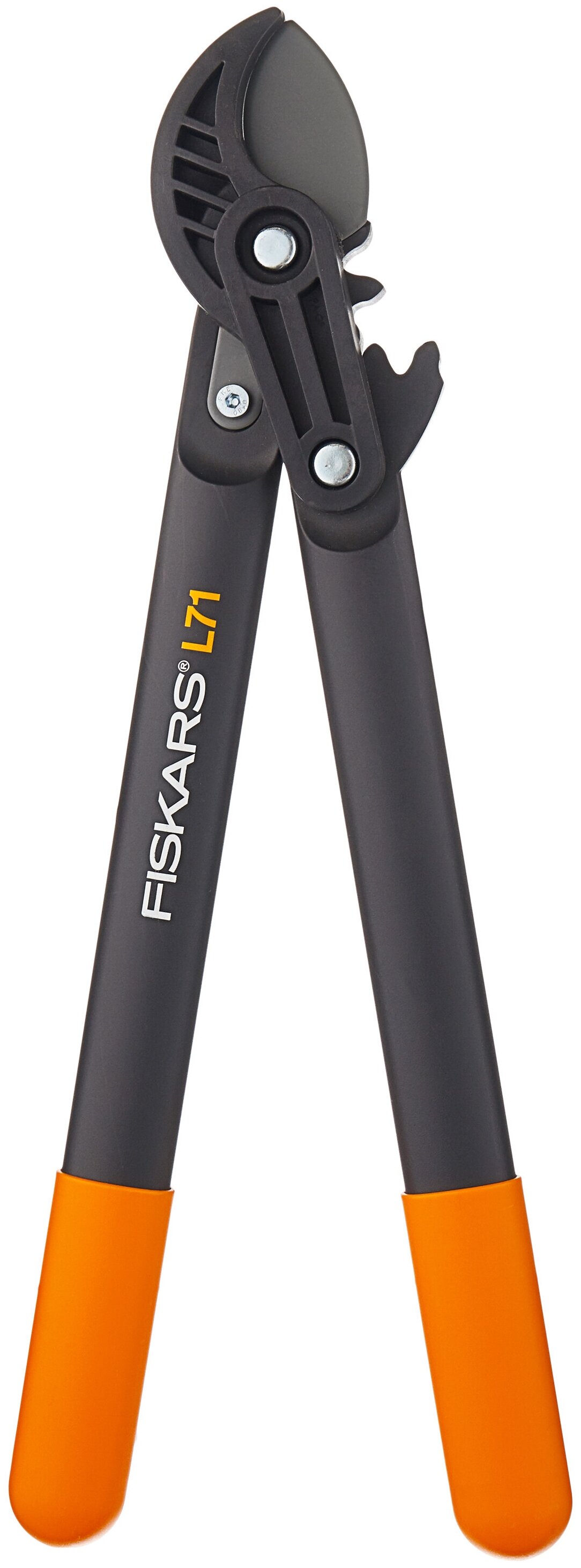 Сучкорез Fiskars PowerGear L71, двухрычажный, храповый механизм, мax диаметр ветвей 3.8 см (1001556)