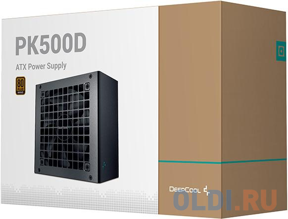 Блок питания Deepcool ATX 500W PK500D 80+ bronze (20+4pin) APFC 120mm fan 6xSATA RTL