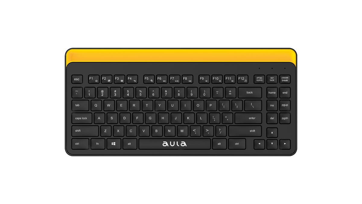Клавиатура беспроводная AULA AWK310 , мембранная, Bluetooth, черный (AWK310 )