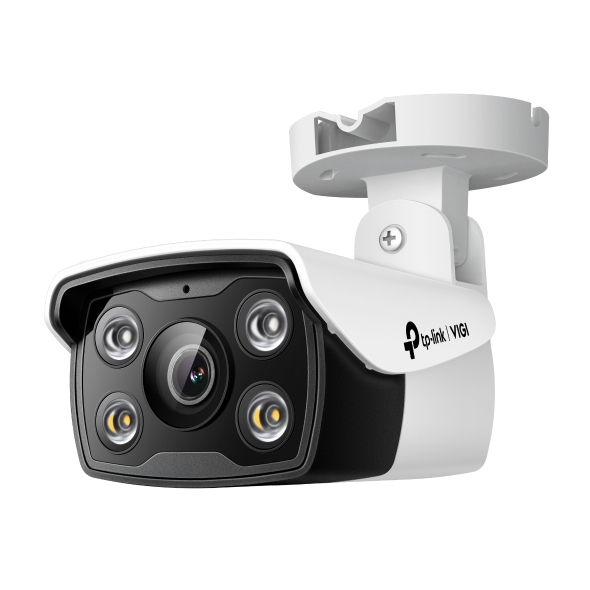 IP-камера TP-Link VIGI C340HPWSM-6 6мм, уличная, корпусная, 4Мпикс, CMOS, до 2560x1440, до 30кадров/с, ИК подсветка 30м, POE, -30 °C/+60 °C, белый/черный (VIGI C340HPWSM-6)