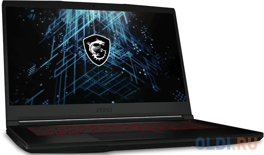 Ноутбук MSI GF63 Thin 11UCX-1606XRU Core i5 11400H 8Gb SSD256Gb NVIDIA GeForce RTX 2050 4Gb 15.6" IPS FHD (1920x1080) noOS black WiFi BT Cam (9S7 в Москвe