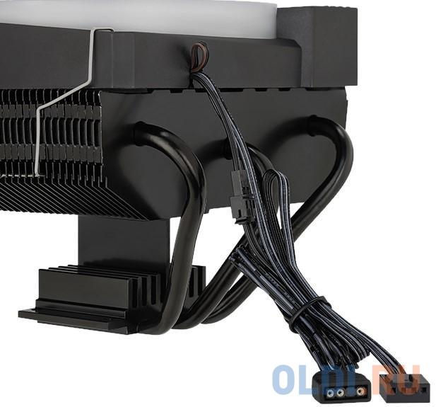 Cooler Aerocool Cylon 3H 125W / ARGB/ PWM / Intel 12*,15* / AMD AM4