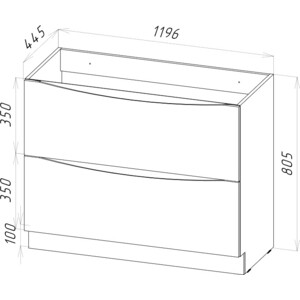 Мебель для ванной BelBagno Marino 120 bianco lucido напольная