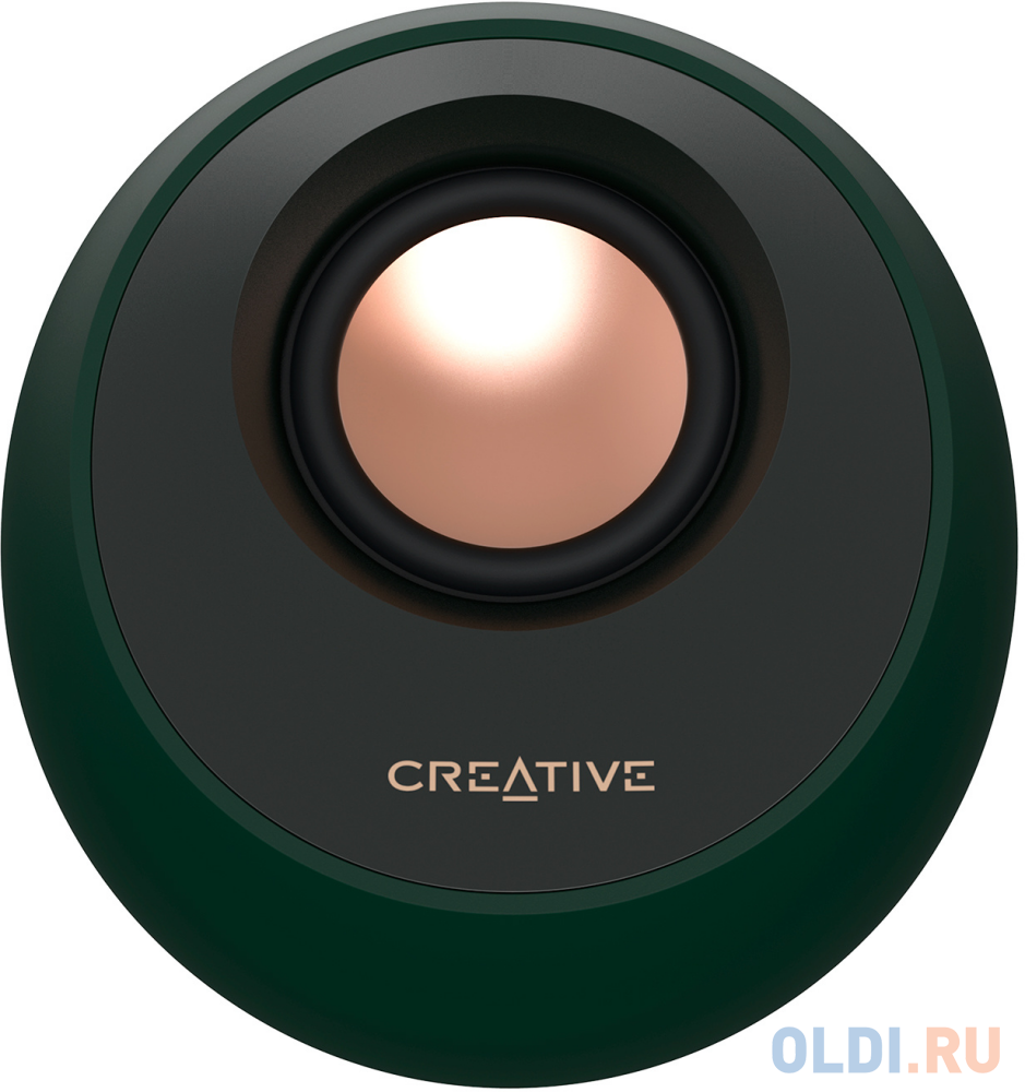 Колонки Bluetooth Creative Pebble Pro,  2.0,  черный/ черный [51mf1710aa001]