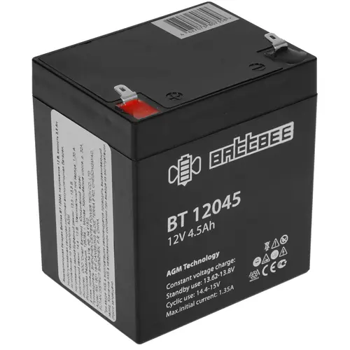 Аккумуляторная батарея для ИБП BattBee BT 12045, 12V, 4.5Ah (BT 12045)