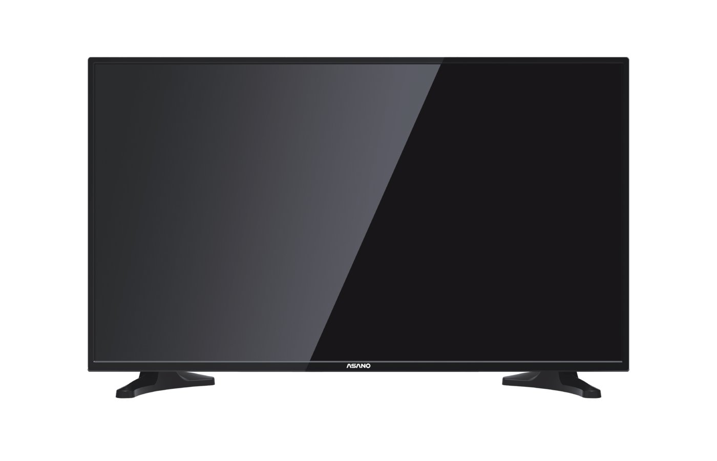 Телевизор 28" Asano 28LH1010T, HD, 1366x768, DVB-T2 /C /S2, HDMIx1, USBx1, черный