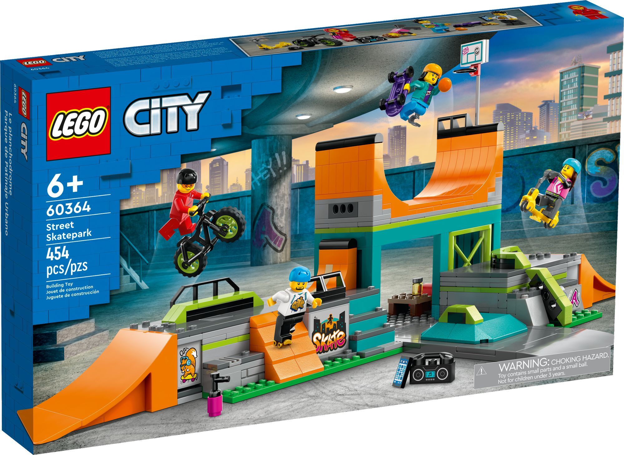 LEGO City Уличный скейт-парк 60364