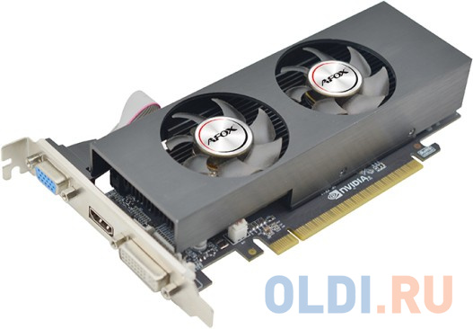 GTX750 LP 2GB GDDR5 128BIT DVI-D VGA HDMI DUAL FAN RETAIL PACK (875004)