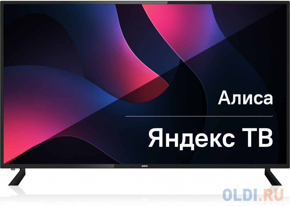 Телевизор LED BBK 65" 65LEX-9201/UTS2C (B) черный 4K Ultra HD 60Hz DVB-T2 DVB-C DVB-S2 USB WiFi Smart TV