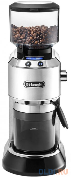 Кофемолка Delonghi KG521.M 150Вт сист.помол.:ротац.нож вместим.:350гр черный