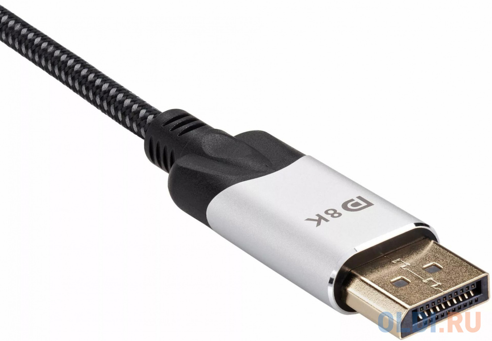 Кабель-адаптер USB 3.1 Type-Cm --> DP(m) 8K@60Hz, 1.8m , Alumi Shell,VCOM <CU422MCV-1.8M> в Москвe