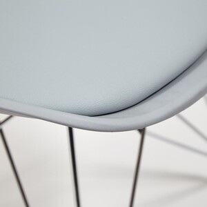 Стул TetChair Tulip Iron Chair (mod.EC-123) металл/пластик серый