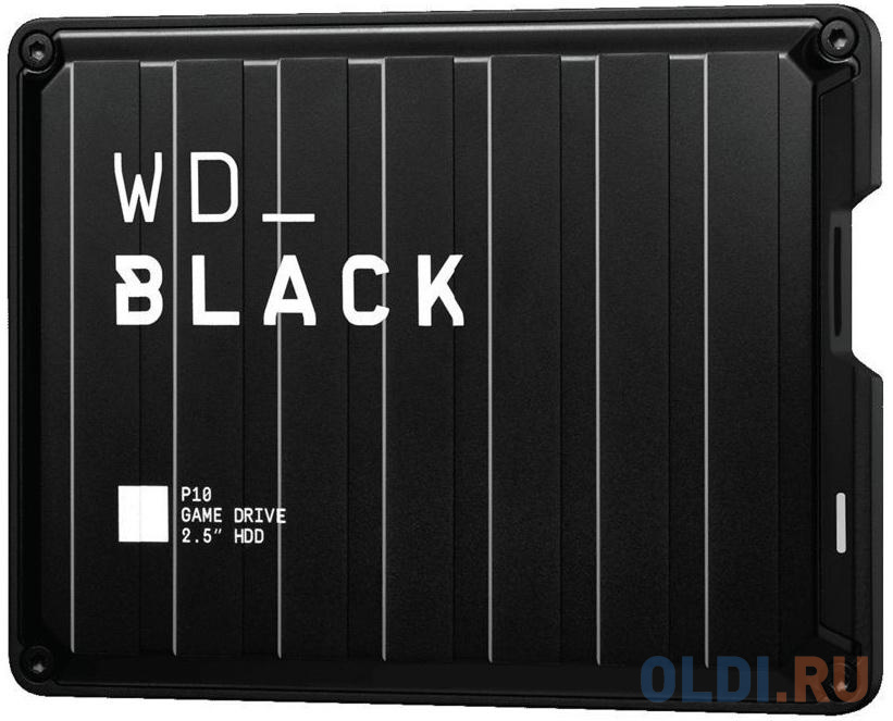 Внешний жесткий диск 2.5" 2 Tb USB 3.2 Gen1 Western Digital WD P10 черный
