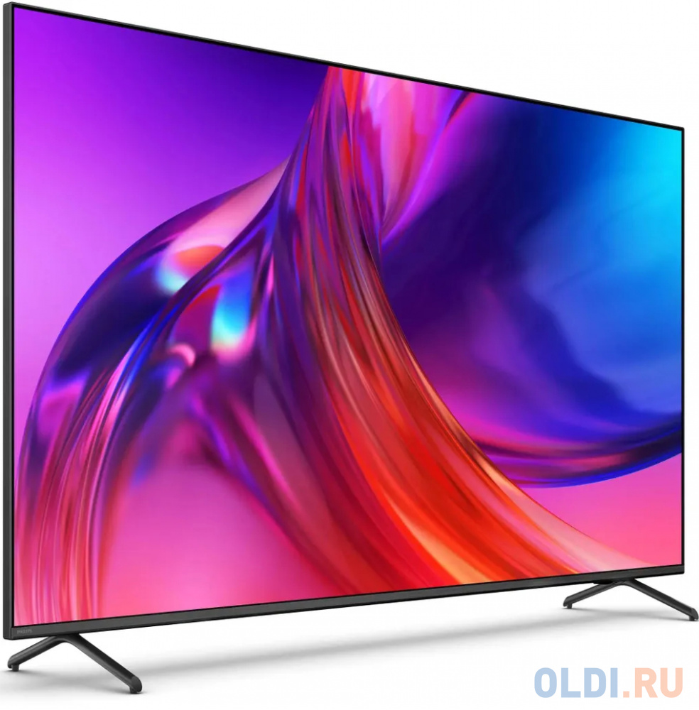 Телевизор LED Philips 55" 55PUS8519/60 Series 8 серый антрацит 4K Ultra HD 60Hz DVB-T DVB-T2 DVB-C DVB-S DVB-S2 USB WiFi Smart TV (RUS)