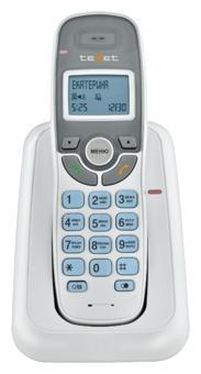 Радиотелефон teXet TX-D6905A, DECT, АОН, белый