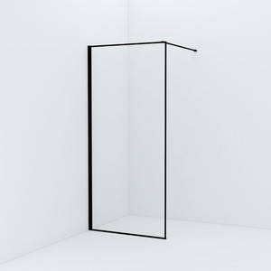 Душевой уголок IDDIS Slide 90 стекло прозрачное, профиль черный (SLI8BS9i23)