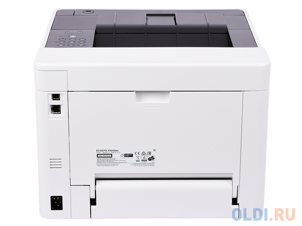 Принтер Kyocera P2040DN (Лазерный, A4, 1200dpi, 256Mb, 40 ppm, дуплекс, USB, Network) (картридж TK-1160)