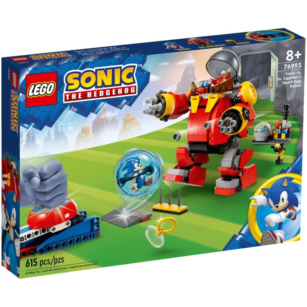 LEGO Sonic the Hedgehog Соник против робота-яйца смерти доктора Эггмана 76993