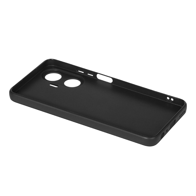 Чехол DF для Realme C55 Silicone Black rmCase-32