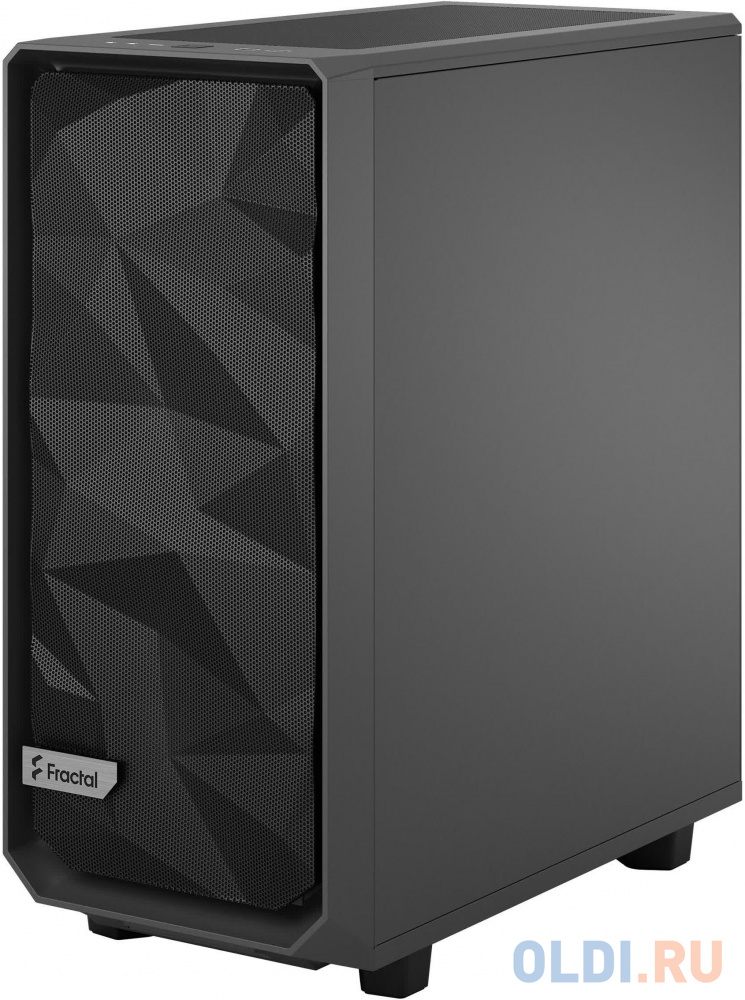 Корпус ATX Fractal Design Meshify 2 Compact Gray TG Light Без БП чёрный в Москвe