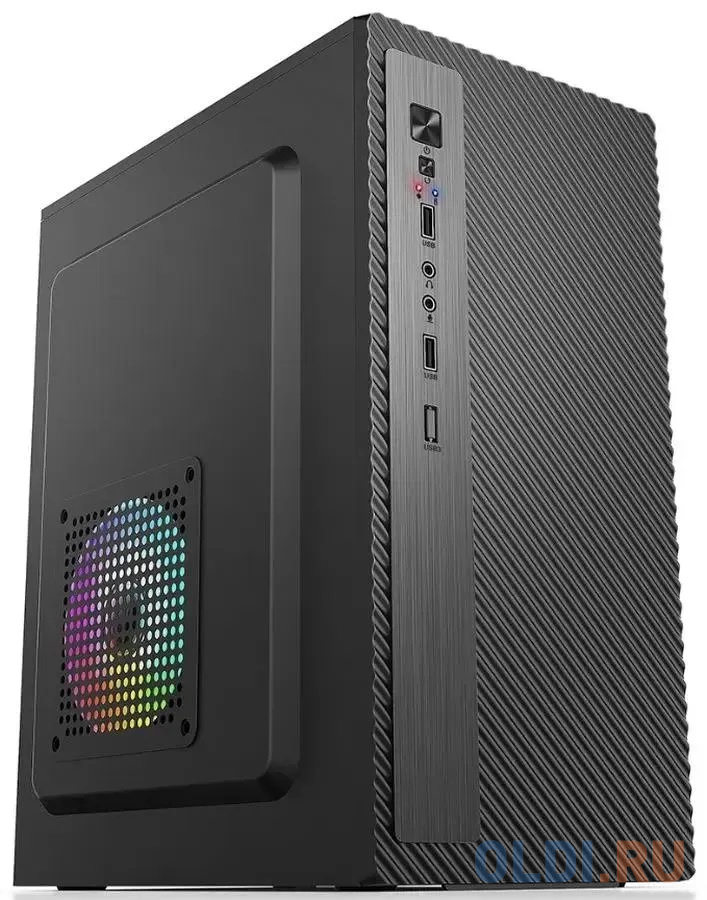 Корпус Accord Entry ACC-2053B черный без БП mATX 2xUSB2.0 audio в Москвe