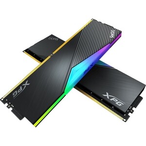 Память оперативная ADATA 32Gb (2 x16GB) DDR5 UDIMM, XPG Lancer RGB, 5600 MHz CL36-36-36, 1.25V, RGB + Черный Радиатор AX5U5600C3616G-DCLARBK в Москвe