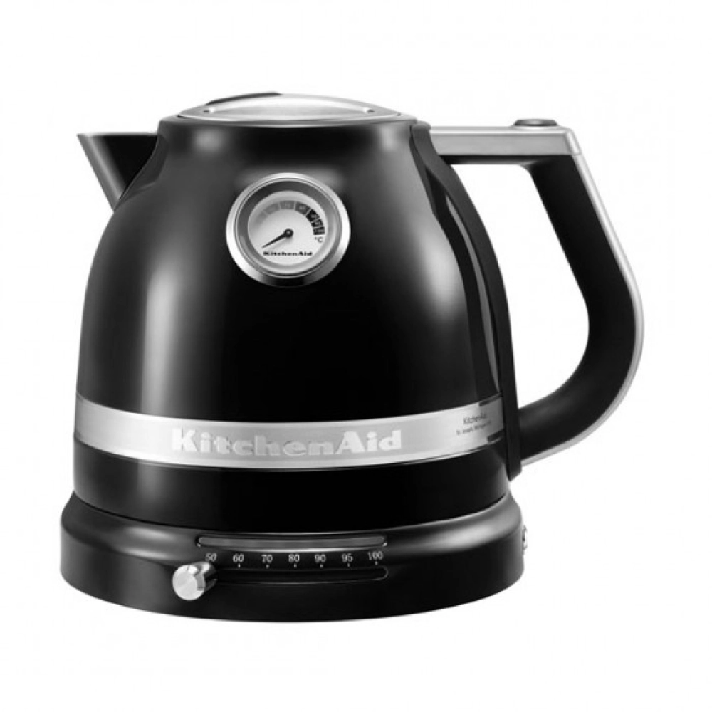 Чайник KitchenAid Artisan 5KEK1522EOB 1.5л. 2.4 кВт, металл, черный