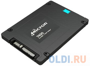 Micron SSD 7450 MAX, 6400GB, U.3(2.5" 15mm), NVMe, PCIe 4.0 x4, 3D TLC, R/W 6800/5600MB/s, IOPs 1 000 000/400 000, TBW 35000, DWPD 3 (12 мес.)