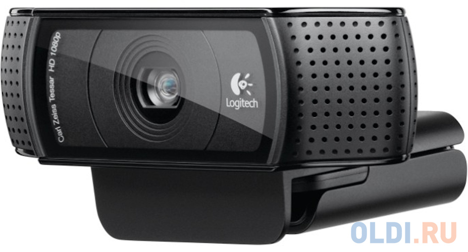 Веб-камера Logitech C920 HD Pro Webcam (Full HD 1080p/30fps, автофокус, угол обзора 78°, стереомикрофон, кабель 1.5м) (арт. 960-000998, M/N: VU0062)